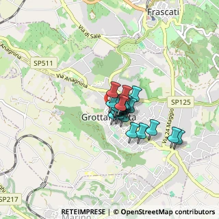 Mappa Via Cesare Battisti, 00046 Grottaferrata RM, Italia (0.5065)