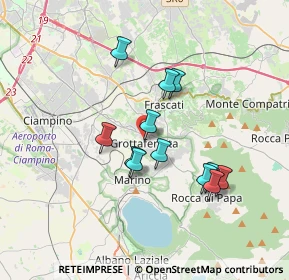 Mappa Piazza Giuseppe Mazzini, 00046 Grottaferrata RM, Italia (3.19917)