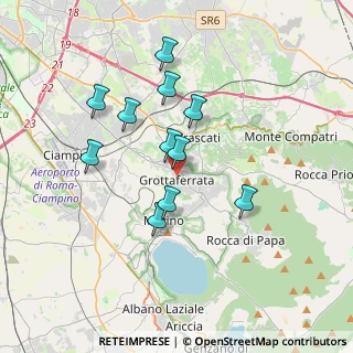 Mappa Via Cesare Battisti, 00046 Grottaferrata RM, Italia (3.28)