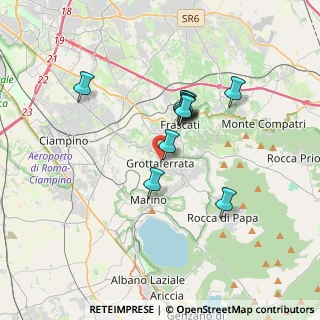 Mappa Via Cesare Battisti, 00046 Grottaferrata RM, Italia (2.90091)