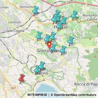 Mappa Via Cesare Battisti, 00046 Grottaferrata RM, Italia (2.13235)