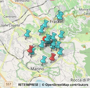 Mappa Piazza Giuseppe Mazzini, 00046 Grottaferrata RM, Italia (1.213)