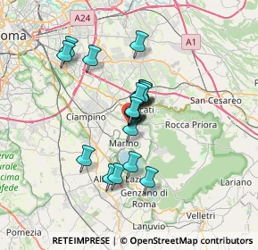 Mappa Piazza Giuseppe Mazzini, 00046 Grottaferrata RM, Italia (5.06526)