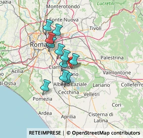 Mappa Piazza Giuseppe Mazzini, 00046 Grottaferrata RM, Italia (10.57182)