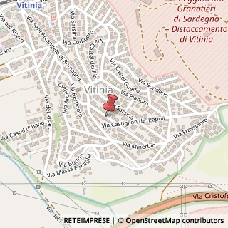 Mappa Via Mercato Saraceno, 24, 00127 Roma, Roma (Lazio)