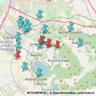 Mappa Via G. Quattrucci, 00046 Grottaferrata RM, Italia (4.69)