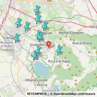 Mappa Via G. Quattrucci, 00046 Grottaferrata RM, Italia (4.28727)