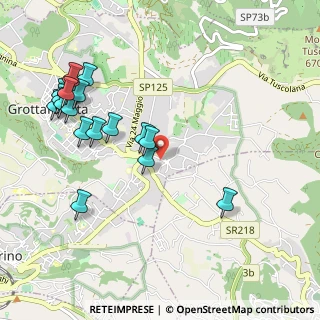 Mappa Via G. Quattrucci, 00046 Grottaferrata RM, Italia (1.2555)
