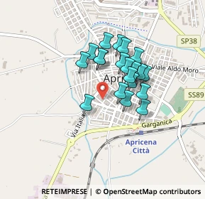 Mappa Via Venosa, 71011 Apricena FG, Italia (0.334)