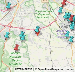 Mappa Via di Castel di Leva, 00134 Castel di Leva RM, Italia (6.816)