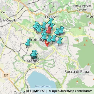 Mappa Via della Mola Vecchia, 00046 Grottaferrata RM, Italia (1.442)