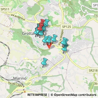Mappa Via della Mola Vecchia, 00046 Grottaferrata RM, Italia (0.7415)