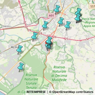 Mappa Viale dei Caduti per la Resistenza, 00128 Spinaceto RM, Italia (4.65)