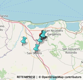 Mappa Via Principessa Mafalda, 71011 Apricena FG, Italia (19.34909)