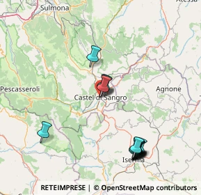Mappa Via Caraceni, 67031 Castel di Sangro AQ, Italia (17.46286)