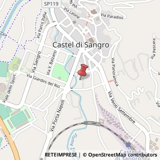 Mappa snc, Via Porta Napoli, 67031 Castel di Sangro AQ, Italia, 67031 Castel di Sangro, L'Aquila (Abruzzo)