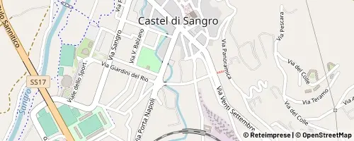 Mappa Castel di Sangro