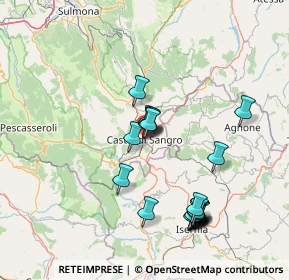Mappa Via Ponte Nuovo, 67031 Castel di Sangro AQ, Italia (15.8735)