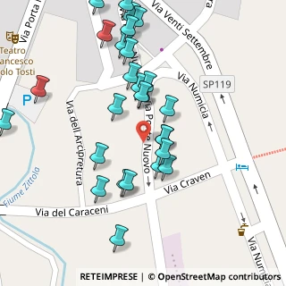 Mappa Via Keppel Craven, 67031 Castel di Sangro AQ, Italia (0.05926)