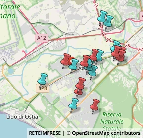 Mappa Via Leonardo Patrasso, 00126 Roma RM, Italia (3.662)