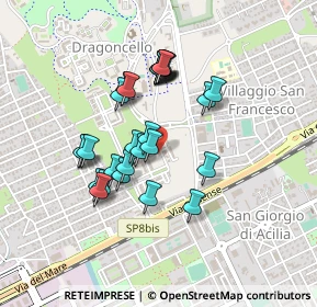 Mappa Via Leonardo Patrasso, 00126 Roma RM, Italia (0.38571)