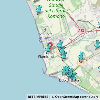 Mappa Vicolo di Coccia di Morto, 00054 Fiumicino RM, Italia (6.05375)