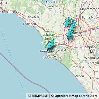 Mappa Via Carlo del Prete, 00054 Fiumicino RM, Italia (12.2)