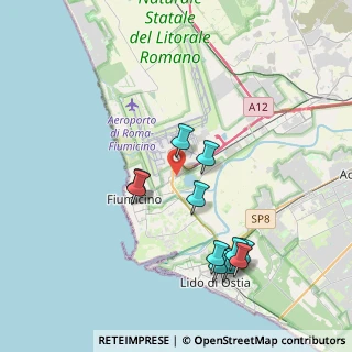 Mappa Via Carlo del Prete, 00054 Fiumicino RM, Italia (4.10182)