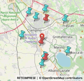 Mappa Via M. Ricci, 00043 Ciampino RM, Italia (4.38818)