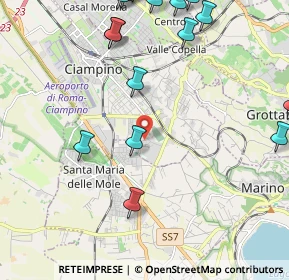 Mappa Via M. Ricci, 00043 Ciampino RM, Italia (3.155)