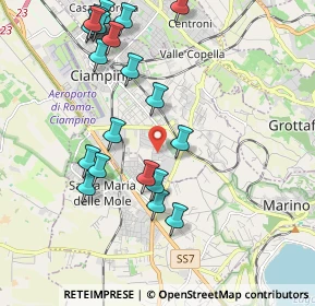 Mappa Via M. Ricci, 00043 Ciampino RM, Italia (2.326)