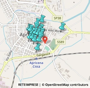 Mappa Via San Marco, 71011 Apricena FG, Italia (0.3205)