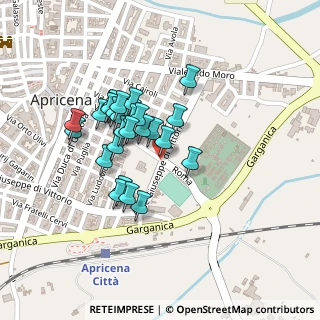 Mappa Via San Marco, 71011 Apricena FG, Italia (0.17241)