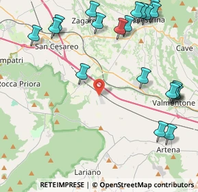 Mappa Ventunesima Str., 00030 Labico RM, Italia (5.924)