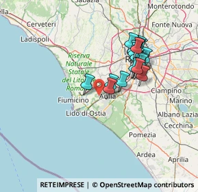 Mappa Via Azzanello, 00119 Roma RM, Italia (13.1245)