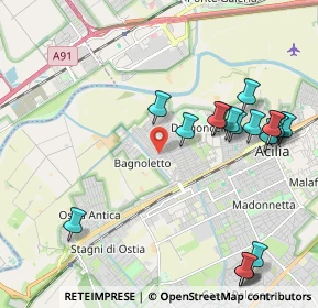 Mappa Via Azzanello, 00119 Roma RM, Italia (2.57722)