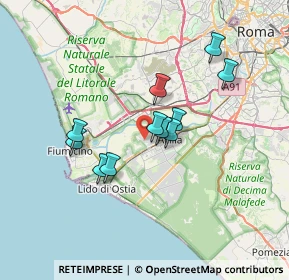 Mappa Via Azzanello, 00119 Roma RM, Italia (5.94364)