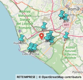 Mappa Via Azzanello, 00119 Roma RM, Italia (6.60071)
