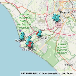 Mappa Via Azzanello, 00119 Roma RM, Italia (7.06071)