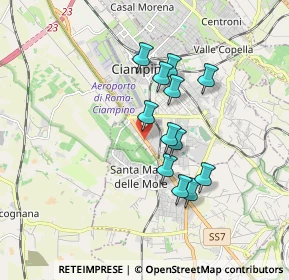 Mappa VIA APPIA NUOVA 19 KM 17.700, 00043 Ciampino RM, Italia (1.50083)
