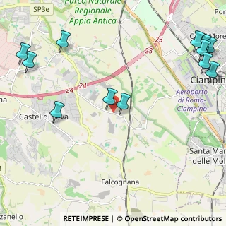 Mappa Via di Fioranello, 00134 Ciampino RM, Italia (3.2375)