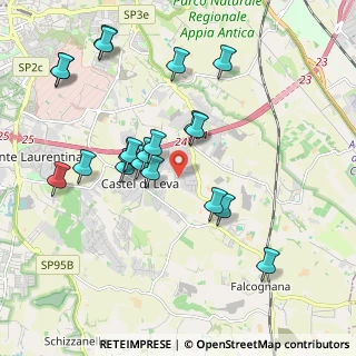 Mappa Via Camillo Rondani, 00134 Roma RM, Italia (2.0985)