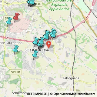 Mappa Via Camillo Rondani, 00134 Roma RM, Italia (2.4255)