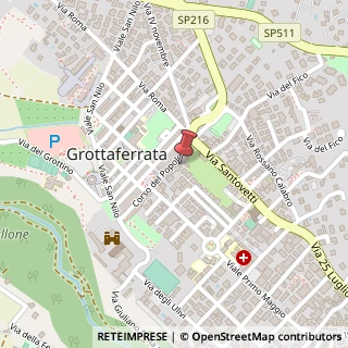 Mappa Corso del Popolo, 20, 00046 Grottaferrata, Roma (Lazio)