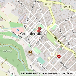 Mappa Via cicerone 32, 00046 Grottaferrata, Roma (Lazio)