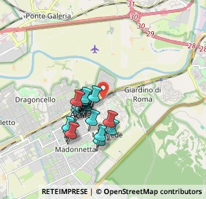 Mappa Via Francesco Suriano, 00125 Roma RM, Italia (1.4245)