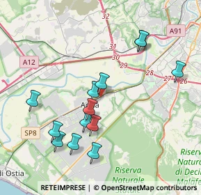 Mappa Via Francesco Suriano, 00125 Roma RM, Italia (4.15769)