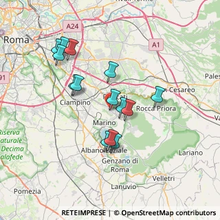 Mappa Via A. Santovetti, 00046 Grottaferrata RM, Italia (7.01214)
