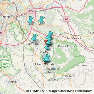 Mappa Via A. Santovetti, 00046 Grottaferrata RM, Italia (4.75545)