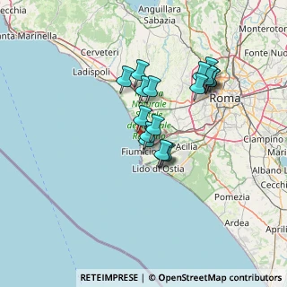 Mappa Viale Coccia di Morto, 00054 Fiumicino RM, Italia (12.02444)